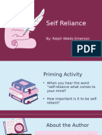 Eng 119 Self Reliance