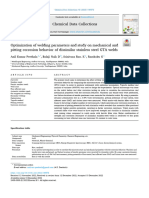 Optimization of Welding Parameters and Study On Mechanical and