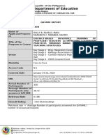 INSET QATAME Report Form