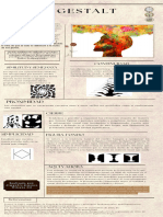 Infografía de Proceso Periódico Vintage Antiguo Marrón