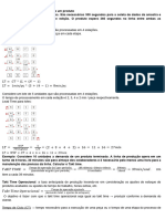 Exercicios - Prova 2 Sistemas de Produção Lean  