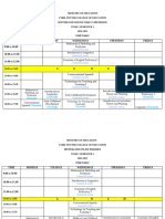 Hinterland Sem 1 &4 Timetables - Final