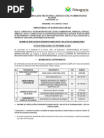 Informe Preliminar Requisitos Habilitantes - Consolidado