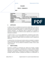 Syllabus Fisica 2-2023