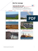 Scramble For Energy: 1 What Energy Resources Do We Use?