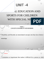 Chap 4 Phy - Edu & Sports For CWSN