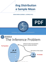 03.1a Sampling Distribution of The Sample Mean