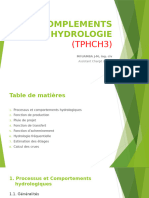 Complements D'hydrologie (TPHCH3)