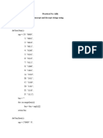 Practical No:-2 (B) AIM:-Write Program To Encrypt and Decrypt Strings Using 1) DES Algorithm Program