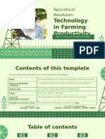 Agricultural Revolution - Technology in Farming Productivity by Slidesgo