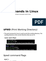 Linux Commands Presentation