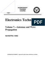 US Navy Course NAVEDTRA 14092 Vol 07 - Electronics Technician-Antennas and Wave Propagation