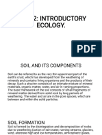 Bio112 Soil and It's Components