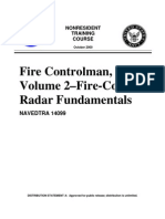 US Navy Course NAVEDTRA 14099 - Fire Control Man Volume 2-Fire-Control Radar Fundamentals