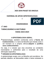 Material de Apoio de Epistemologia Eng. I