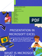 Ict 8 MS Excel