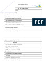 HSE MS Audit Checklist