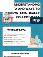 Lecture 2 - Understanding Data and Ways To Systematically Collect Data