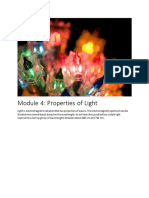 Module 4 - Properties of Light