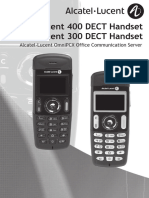 Manuales de Funcionamiento 300 y 400 DECT