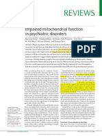 Impaired Mitochondrial Function Psych NATURE