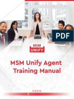 MSM Agent's Training Manual