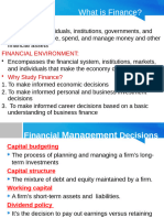 Lntroduction FINANCE