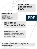 August 17, 2024 - GROUP 1 Human Body