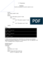 C++ Practical 4.7