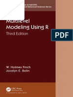 (Statistics in The Social and Behavioral Sciences) W. Holmes Finch, Jocelyn E. Bolin, Ken Kelley - Multilevel Modeling Using R, 3rd Edition-Chapman & Hall - CRC (2024)