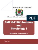 CMT 04102 Anatomy and Physiology I: United Republic of Tanzan