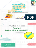 Escríbamos Textos Literarios 1ros Medios