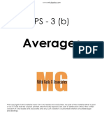 PS-3 (B) Averages