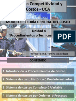 U4 Técnicas de Costeo PDF