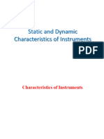 5 - Static and Dynamic Characteristics