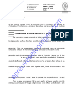 Epreuve de Francais 2nde ABCD 1er Devoir Du 2eme Semestre 2023-2024 CEG ZA-KPOTA