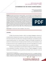 Saberes Pedagógicos Necessários para Uma Prática Docente Reflexiva