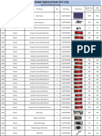 iVOOMi Spare Part Price List 5th Jan 2024