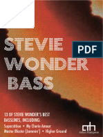 Stevie Wonder Bass Transcriptions - Vol. 1