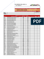 Lista Americannell - Palmimoto Edición 34