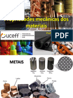 Cap. 3 Propriedades Mecânicas - PPTX - Catia Capeletto