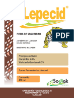 Lepecid Hoja de Seguridad