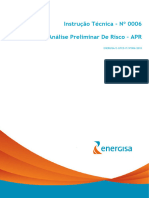 IT - Nº0006 - Realizar Análise Preliminar de Risco - APR