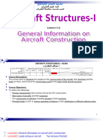 Lecture# 4-Aircraft Structures-I-General Information On AC Construction