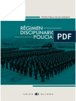 REGIMEN DISCIPLINARIO POLICIAL Pedro Salas