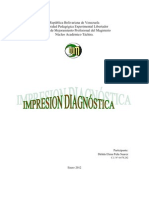 Impresion Diagnostica