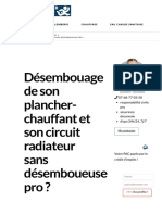 Désembouer Son Circuit Chauffage Sans Désemboueuse Pro Urgence Plombier Toulouse