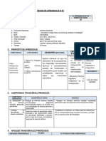 SESIÓN DE APRENDIZAJE N 02 Encaje y Encuadre