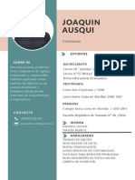 CV Joaquín Ausqui