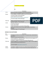 ACTIVIDADES Unidad I Ecosistemas Pensamiento Matemático y Tecnología